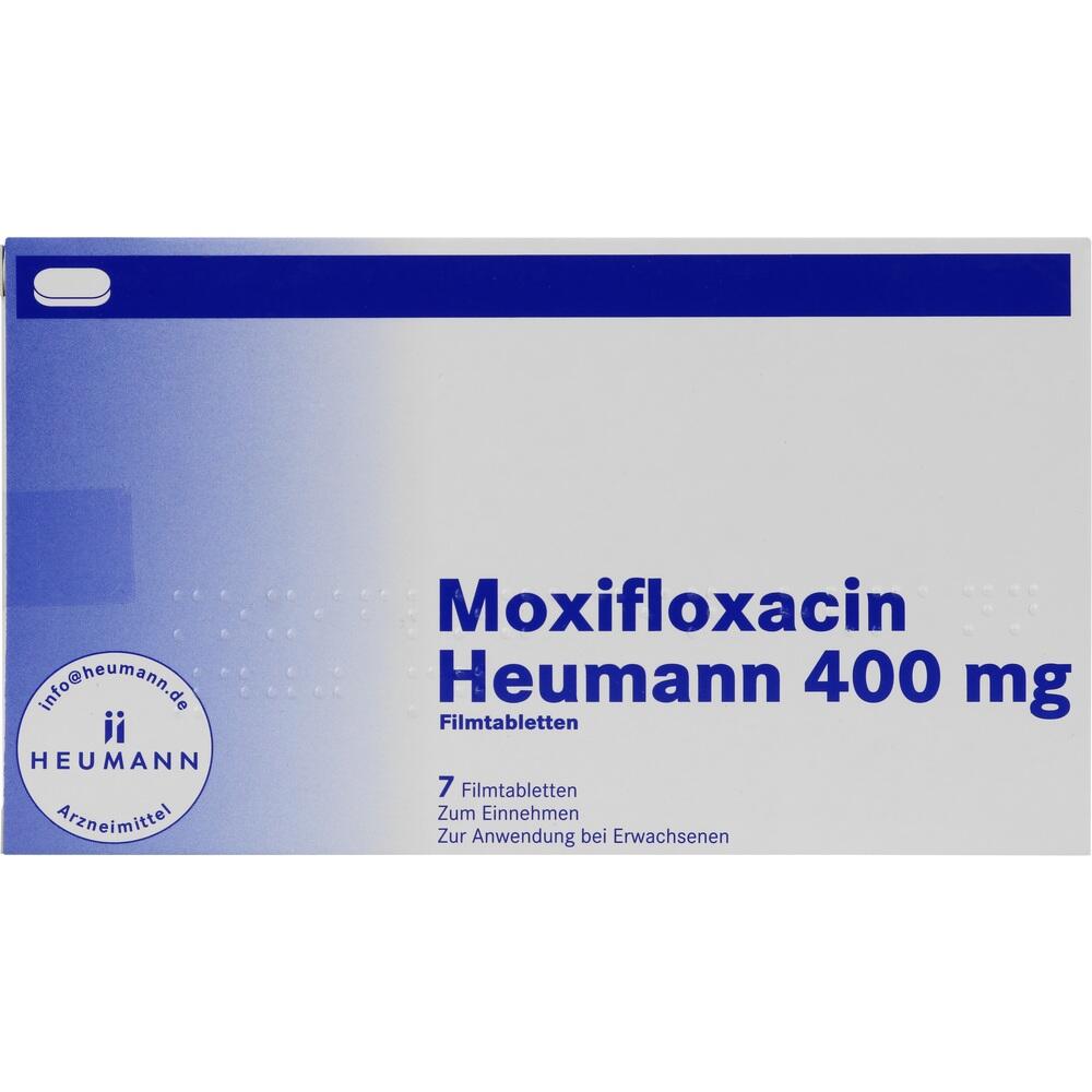 Moxifloxacin Heumann 400mg 7 St Filmtabletten