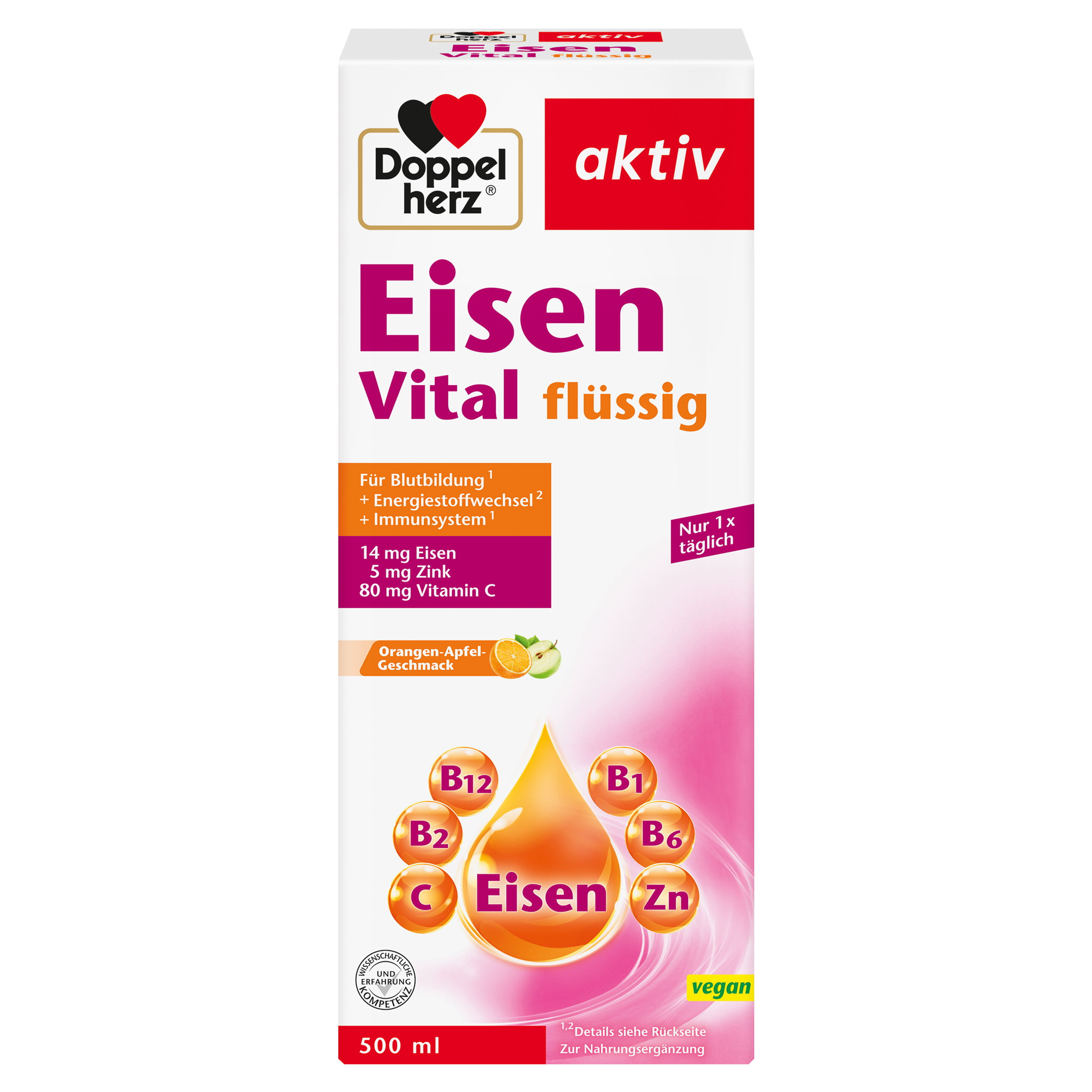 Doppelherz aktiv Eisen Vital 500 ml Tonikum