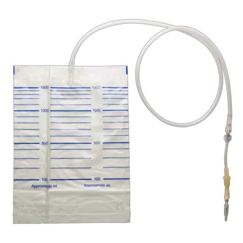 GALLENDRAINAGE Beutel Luer Lock Lippenventil Tear 1 St Beutel
