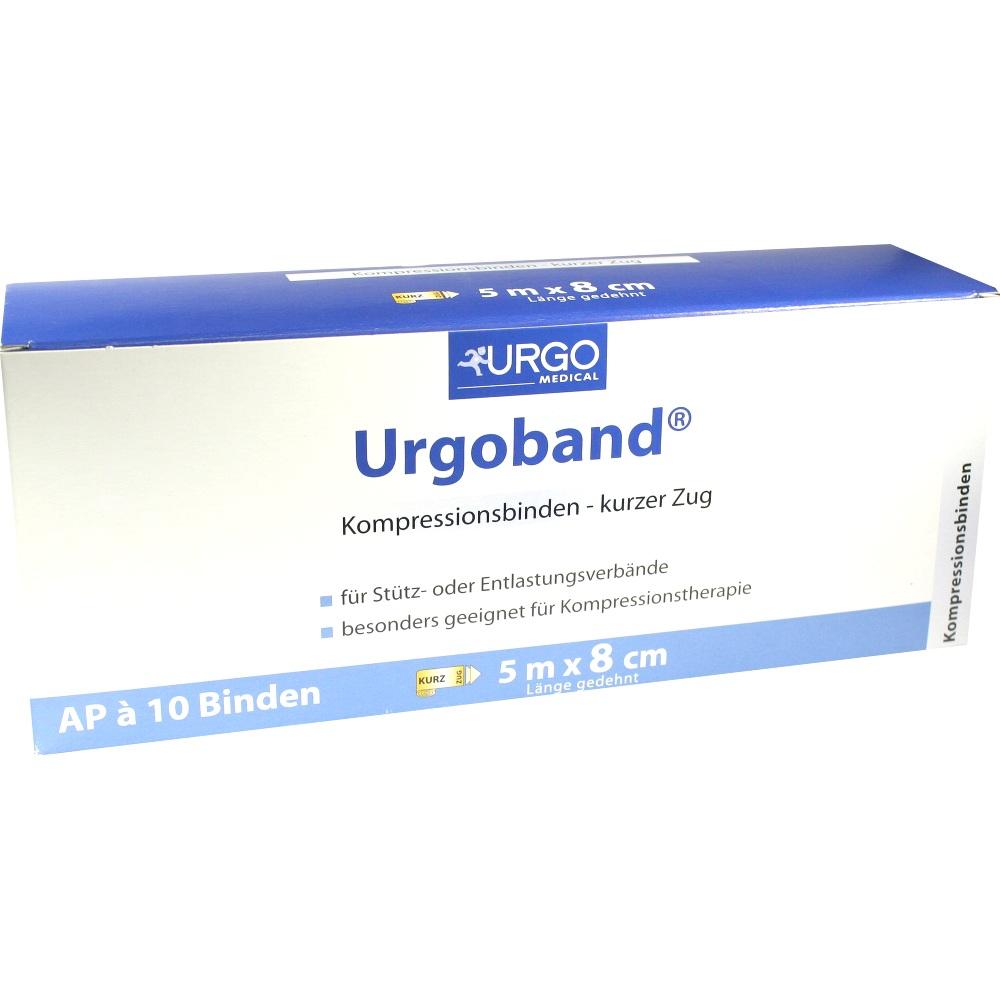 URGOBAND Kurzzugbinde 8 cmx5 m 10 St Binden