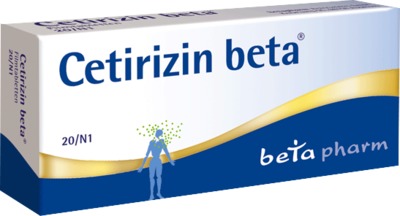 Cetirizin beta 20 St Filmtabletten
