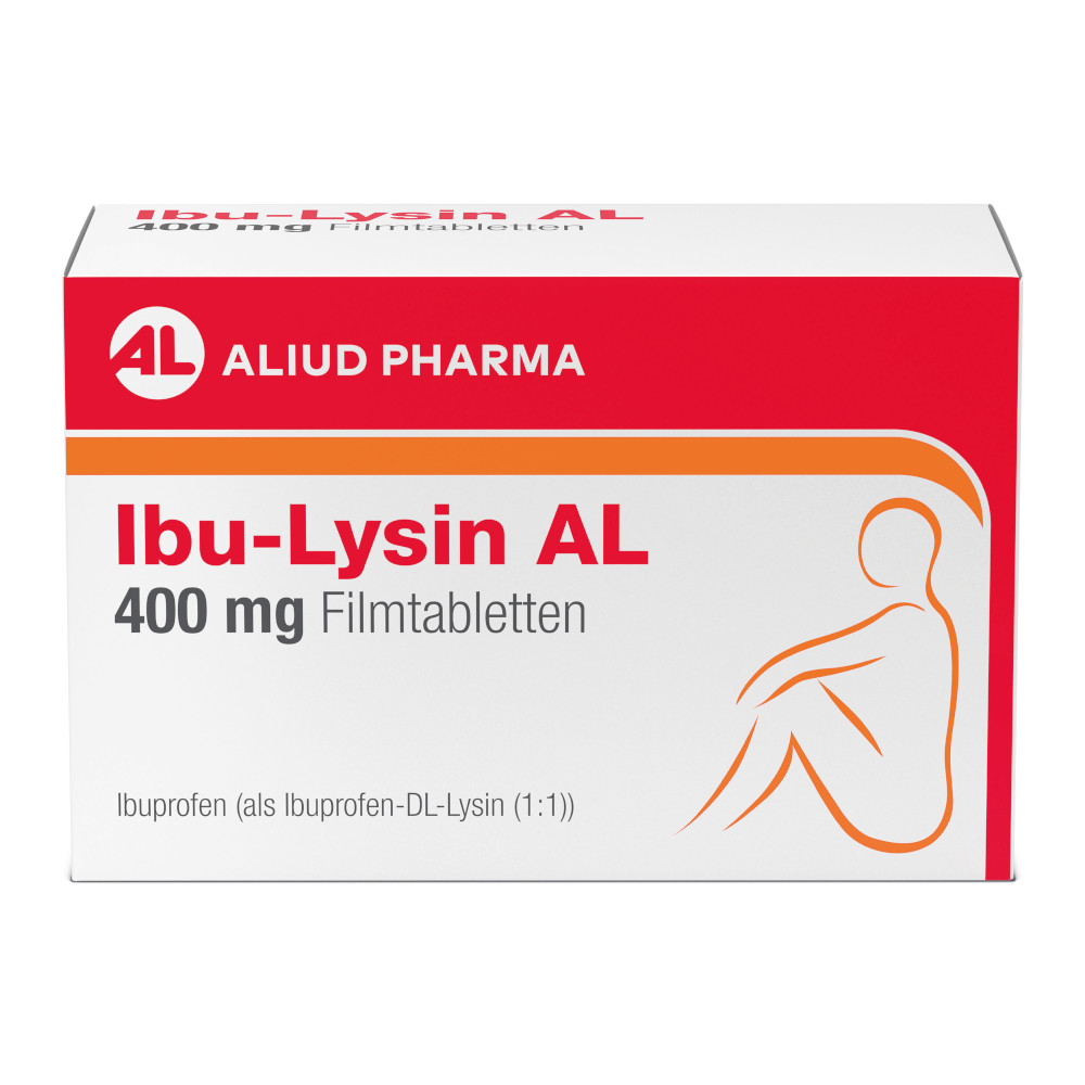 Ibu-Lysin AL 400 mg Filmtabletten bei akuten Schmerzen