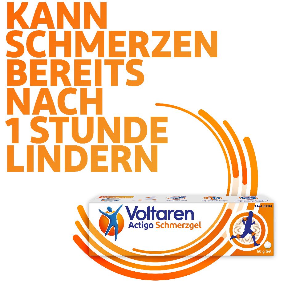 Voltaren Actigo Schmerzgel- Jetzt 20% sparen - Jetzt 20% sparen 60 g Gel