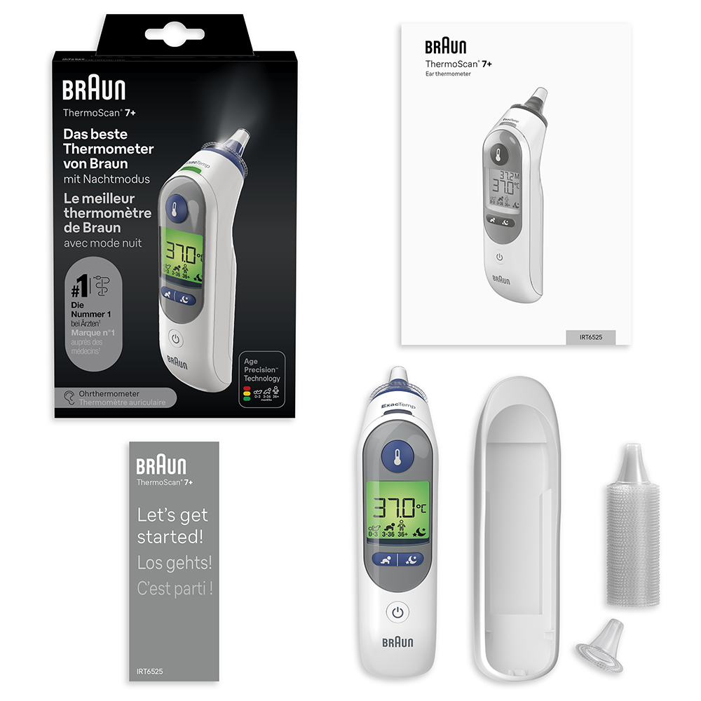 BRAUN ThermoScan 7+  Ohr-Thermometer 1 St