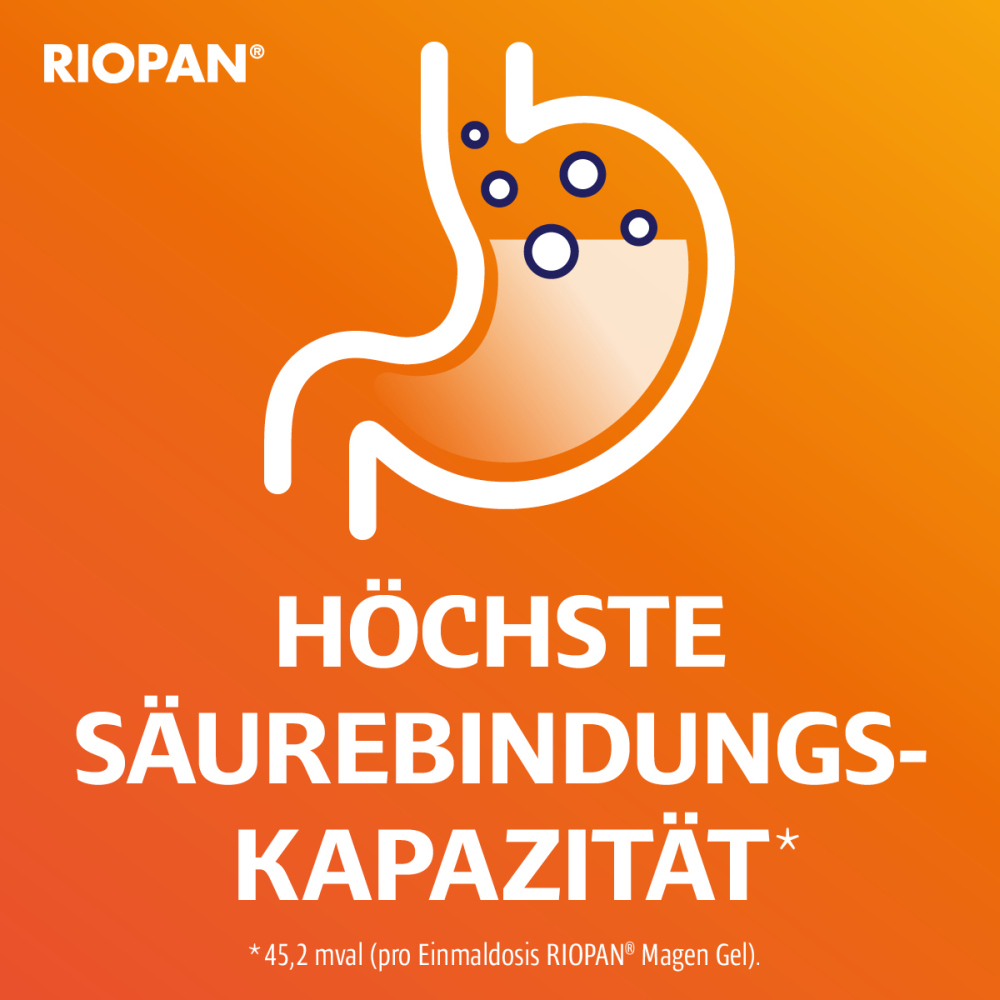 RIOPAN MAGENTABLETTEN - Bei Sodbrennen 20 St Kautabletten