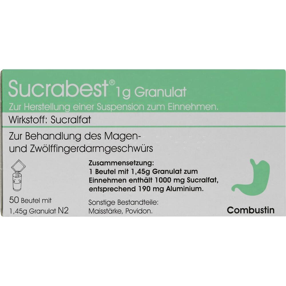 Sucrabest 1g 50 St Granulat