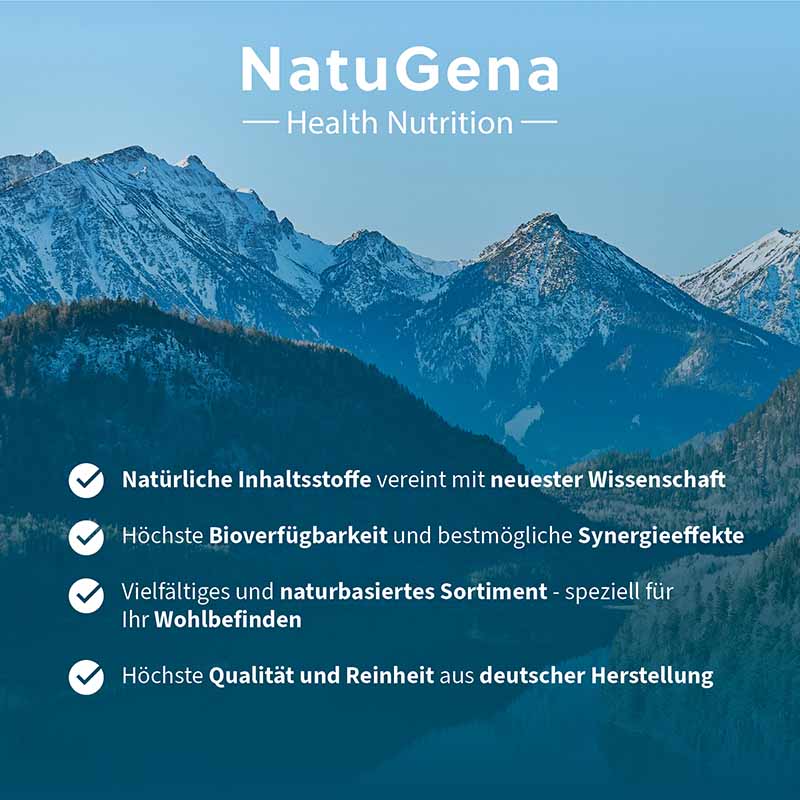 NatuGena Vitamin D3 + K2 5000 180 St Presslinge