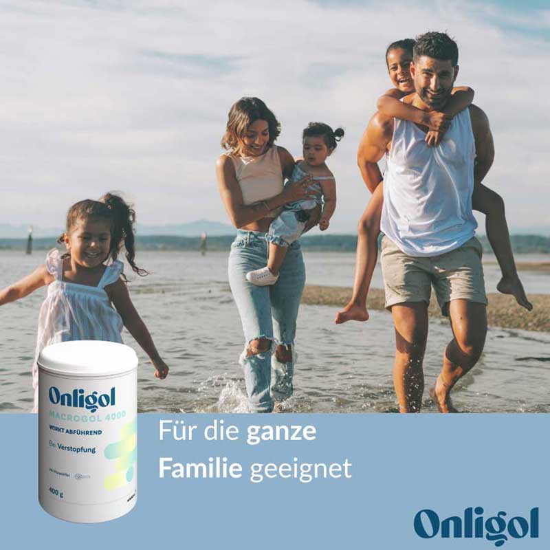 Onligol MACROGOL 4000 bei Verstopfung, Obstipation 400 g Pulver