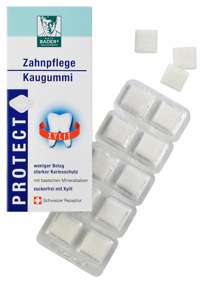 Bader´s PROTECT Zahnpflege 20 St Kaugummi