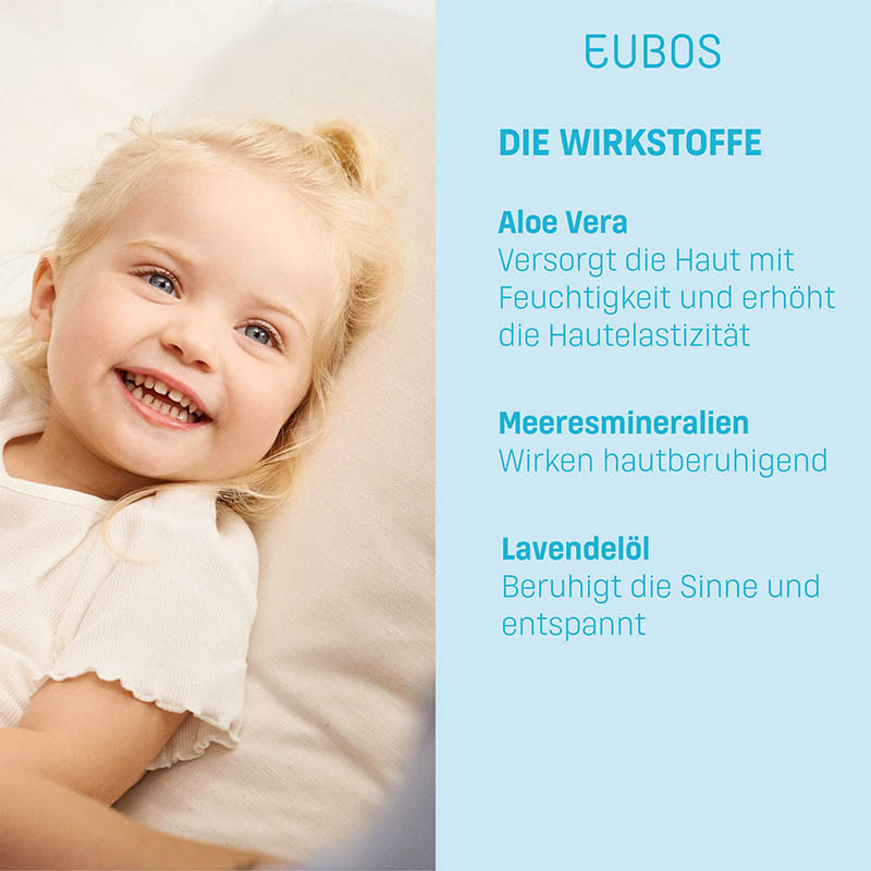 EUBOS KINDER HAUT RUHE WASCHGEL 125 ml Gel