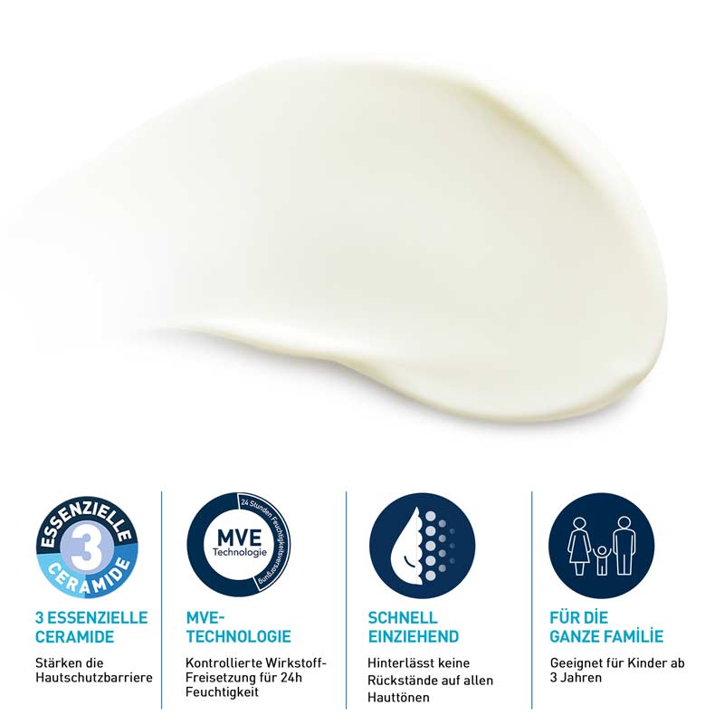 CeraVe Invisible Feuchtigkeitsspendender Sonnenschutz LSF 50+ 75 ml Lotion