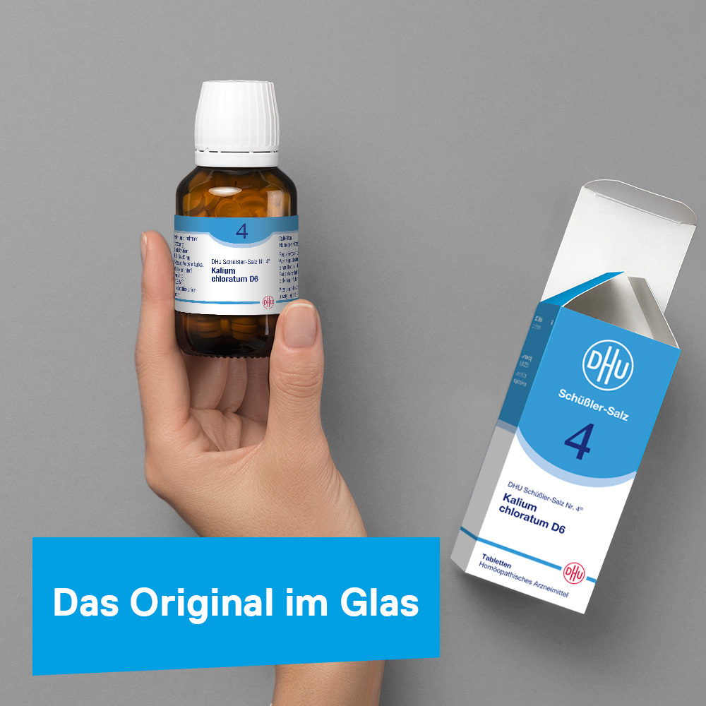 DHU Schüßler-Salz Nr. 4 Kalium chloratum D6  420 St Tabletten