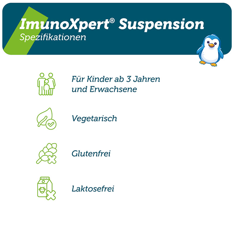 IMUNO XPERT Junior Imunoglukan P4H Vitamin C + IMG 120 ml Suspension