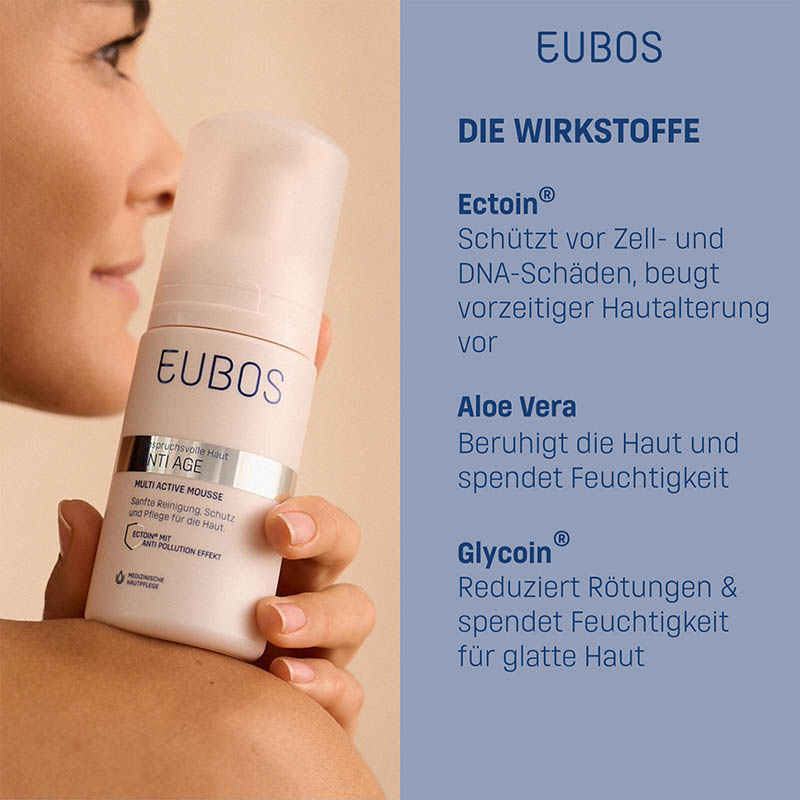 EUBOS Anspruchsvolle Haut ANTI AGE MULTI ACTIVE MOUSSE 100 ml Schaum