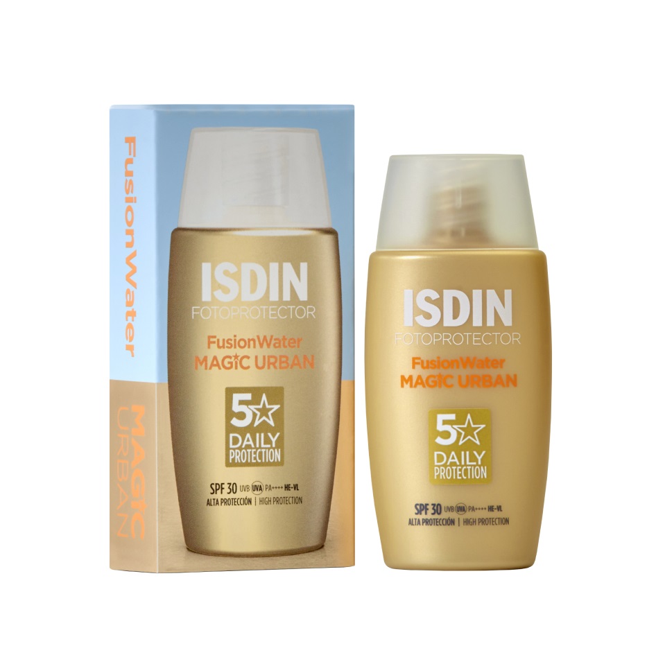 ISDIN Fotoprotector FusionWater Urban Sonnencreme 30 50 ml Emulsion