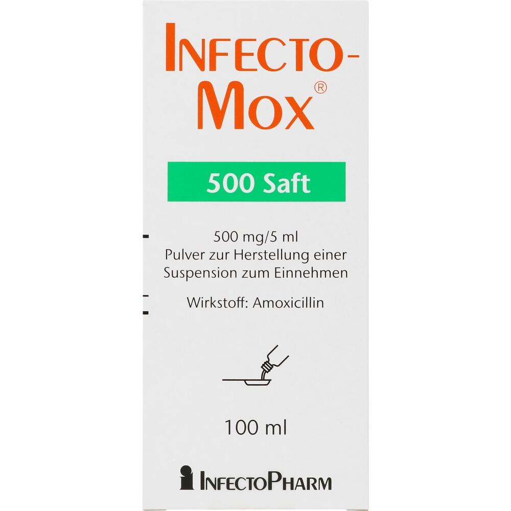 INFECTOMOX 500 100 ml Pulver zur Herstellung einer Suspension zum Einnehmen