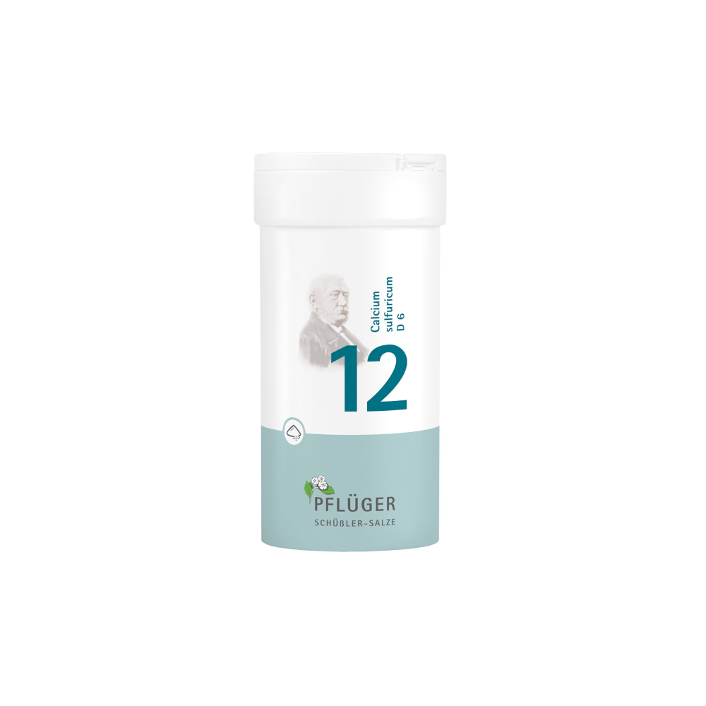 Schüßler-Salz Nr. 12 Calcium sulfuricum D6 100 g Pulver