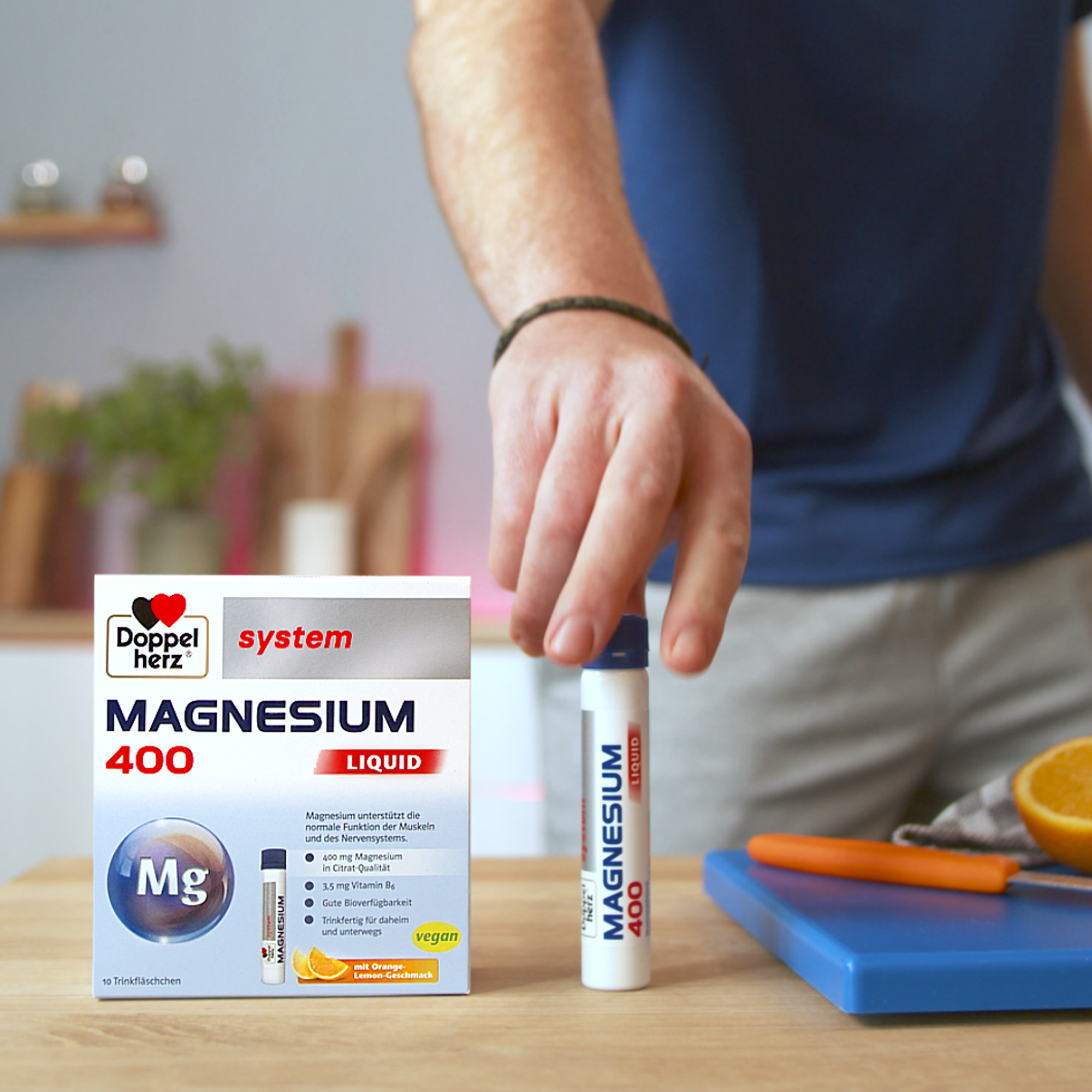 Doppelherz system MAGNESIUM 400 LIQUID 10 St Trinkampullen