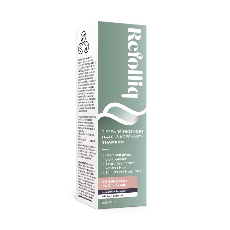 Refolliq TIEFENREINIGENDES HAAR- & KOPFHAUT SHAMPOO 200 ml Shampoo