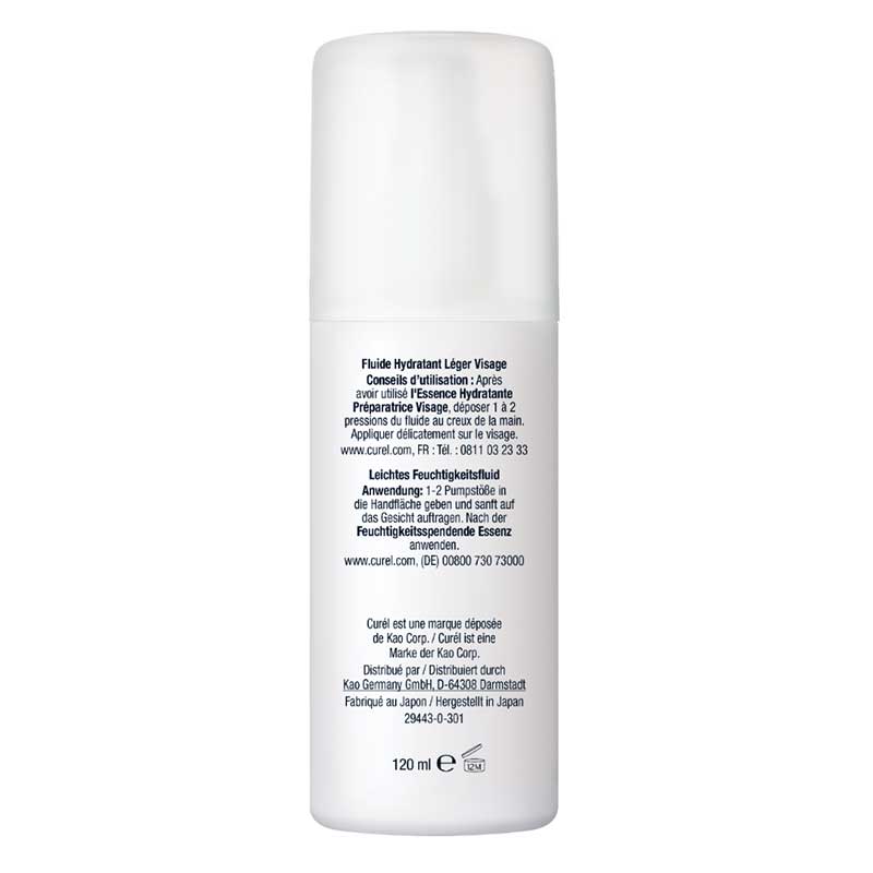 Curél Leichtes Feuchtigkeitsfluid 120 ml Flüssigkeit