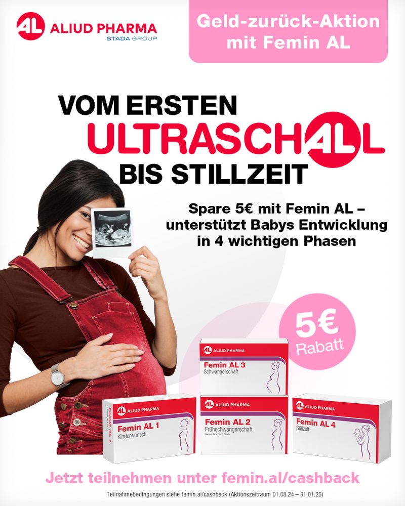 Femin AL 2 Frühschwangerschaft 30 St Hartkapseln