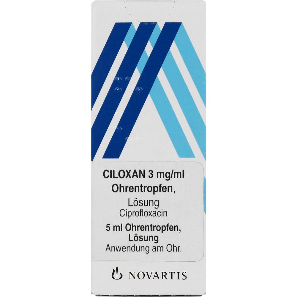 Ciloxan 3mg/ml 5 ml Ohrentropfen