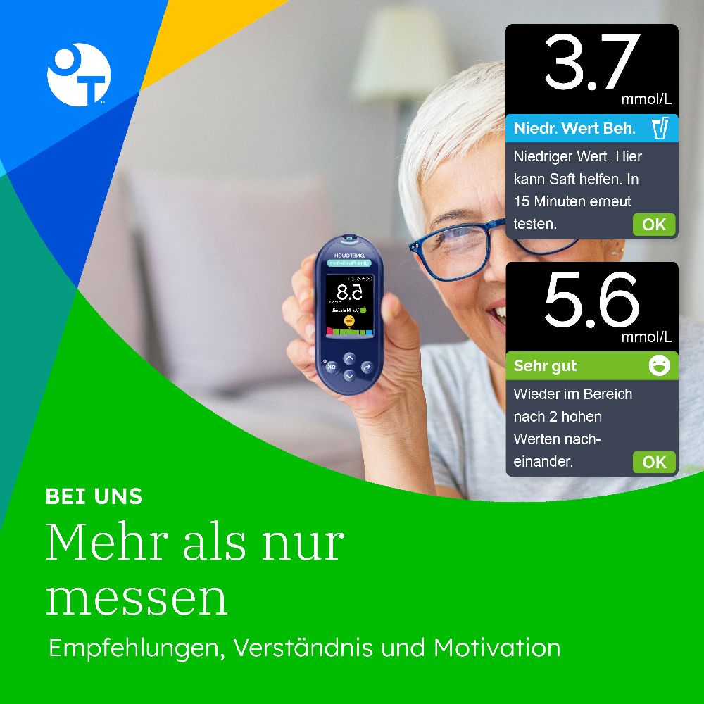 ONETOUCH Ultra Plus Reflect Blutzuckermessgerät mmol/L 1 St