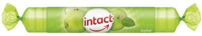 intact Traubenzucker Apfel Rolle 40 g Tabletten