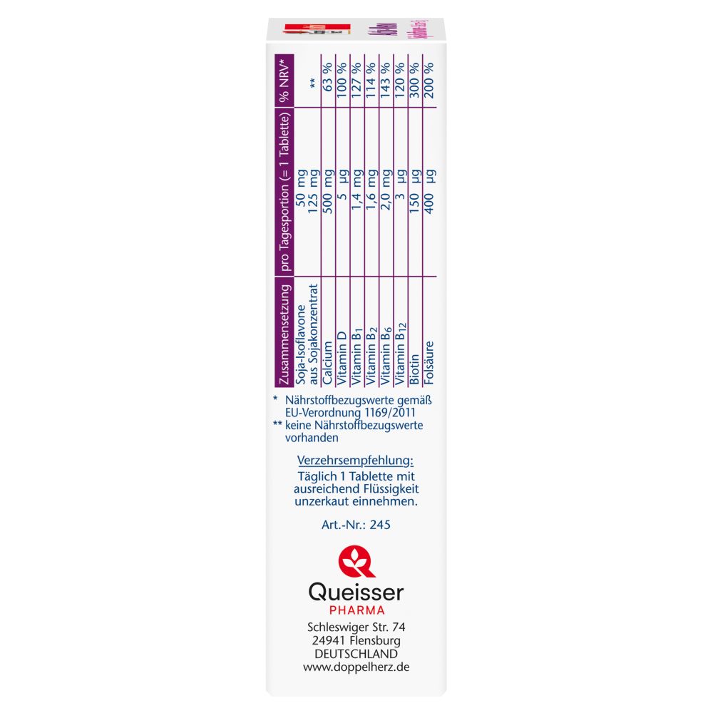 Doppelherz Aktiv-Meno  Soja-Isoflavone 30 St Tabletten