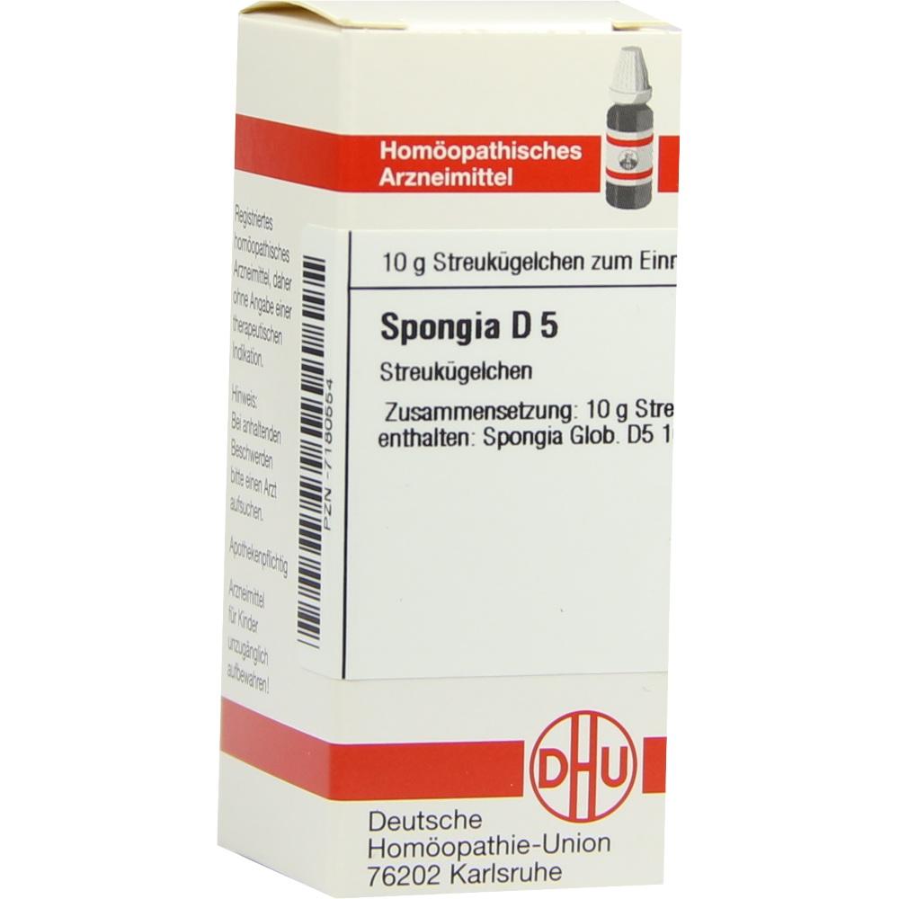SPONGIA D 5 Globuli 10 g Globuli