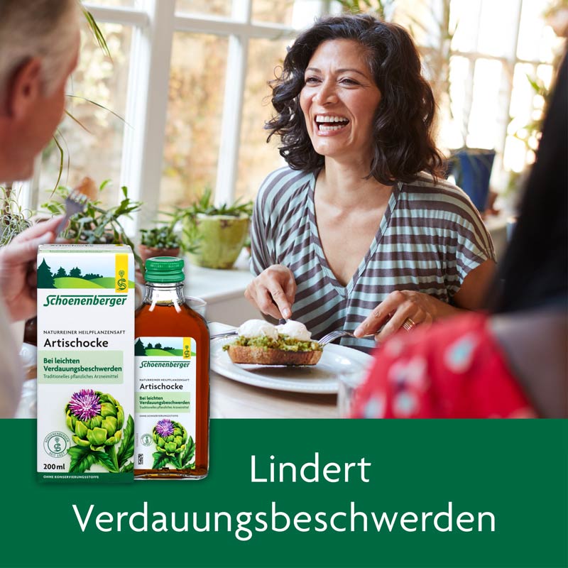 Schoenenberger Naturreiner Heilpflanzensaft Artischocke 200 ml Saft