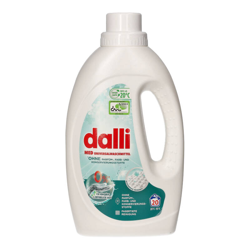 Allergiker-Waschmittel Dalli med Flüssig 1100 ml