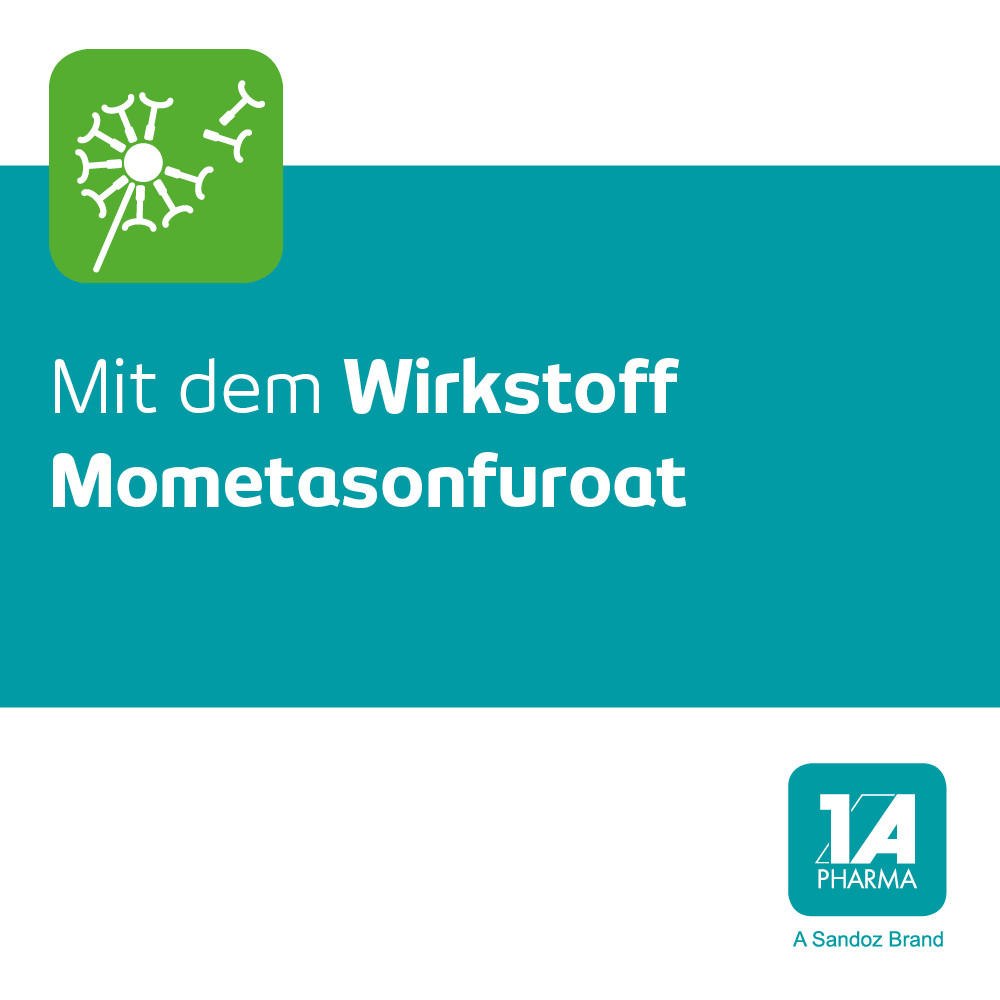 Mometason -1 A Pharma bei Heuschnupfen 10 g Nasenspray