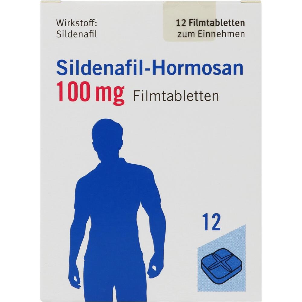 Sildenafil-Hormosan 100mg 12 St Filmtabletten