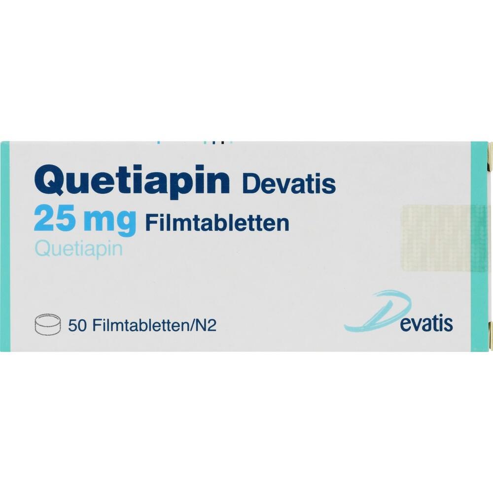 Quetiapin Devatis 25mg 50 St Filmtabletten