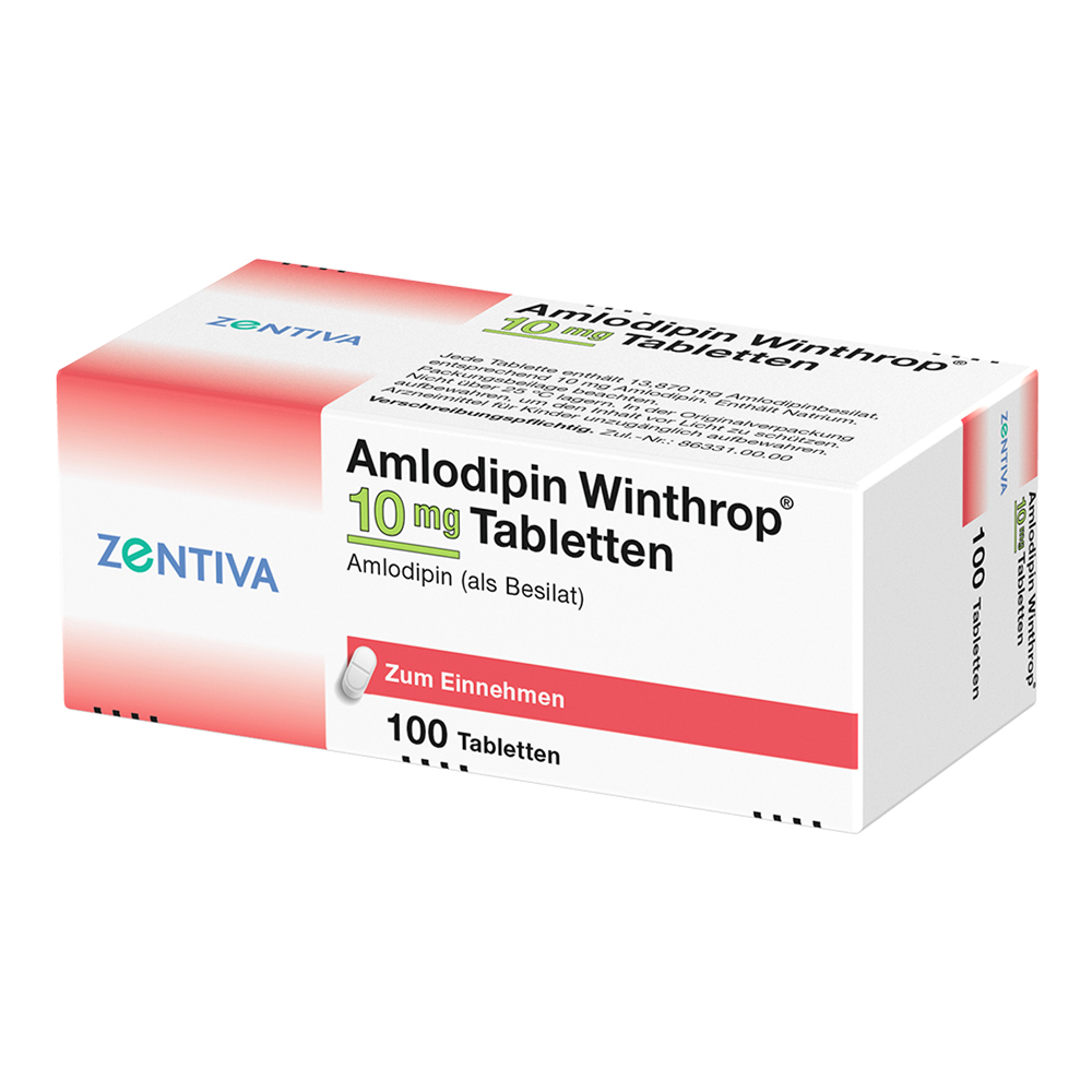 Amlodipin Winthrop 10mg 100 St Tabletten