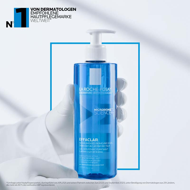 LA ROCHE-POSAY EFFACLAR SCHÄUMENDES REINIGUNGSGEL  400 ml Gel