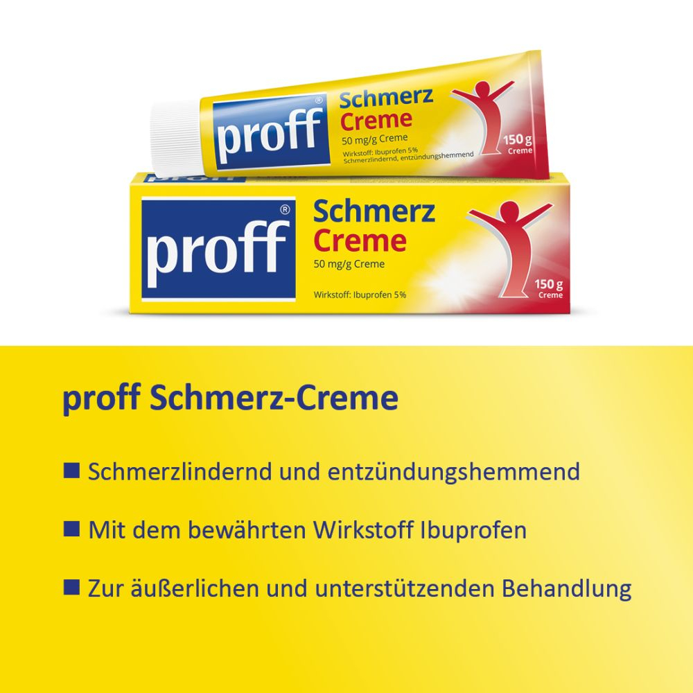 Proff Schmerzcreme 100g Doppelpack 2X100 g Creme