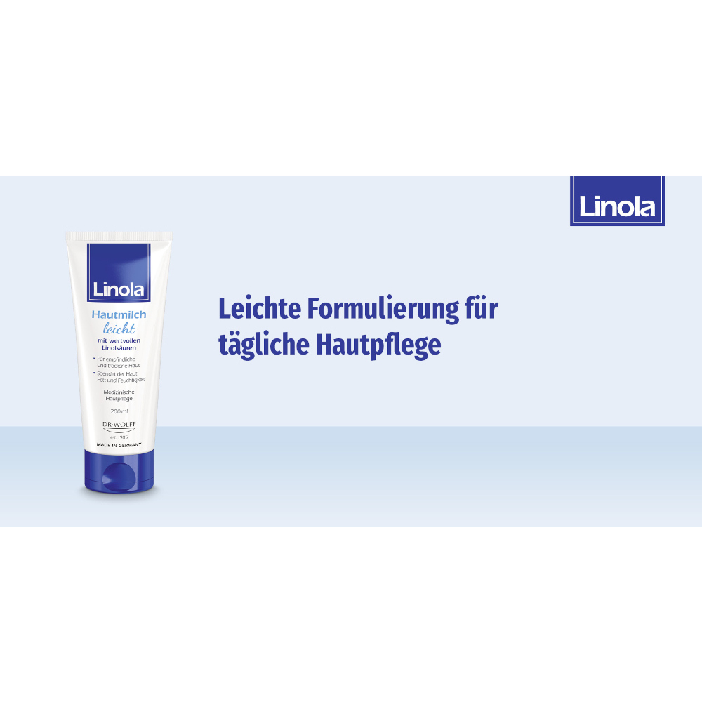 Linola Hautmilch leicht - Körperlotion 200 ml Lotion