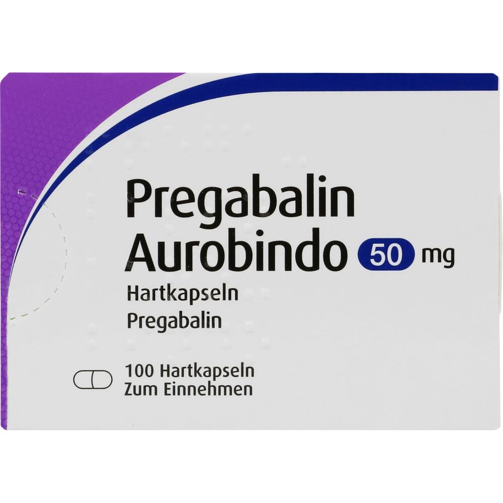 Pregabalin Aurobindo 50 mg 100 St Hartkapseln