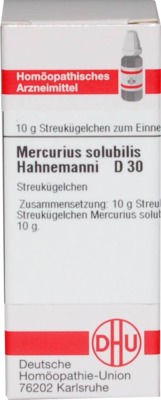DHU Mercurius solubilis Hahnemanni D12 10 g Globuli