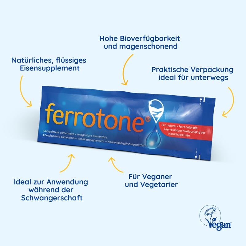 ferrotone - Natürliches Eisen 28X20 ml Beutel