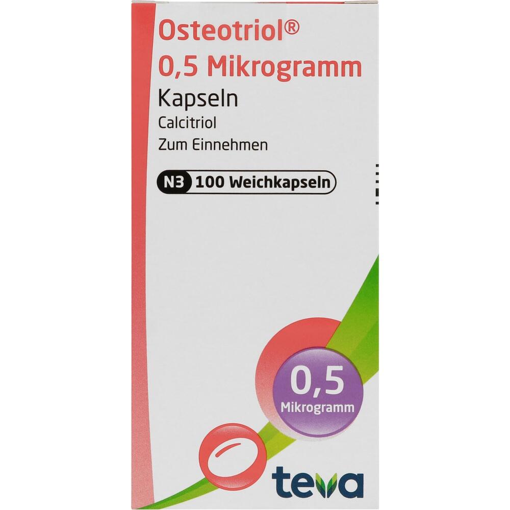 OSTEOTRIOL 0,5 µg Kapseln 100 St Weichkapseln