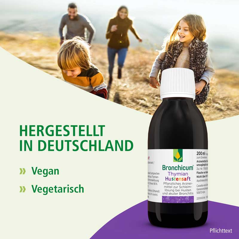 Bronchicum Thymian Hustensaft 200 ml Saft