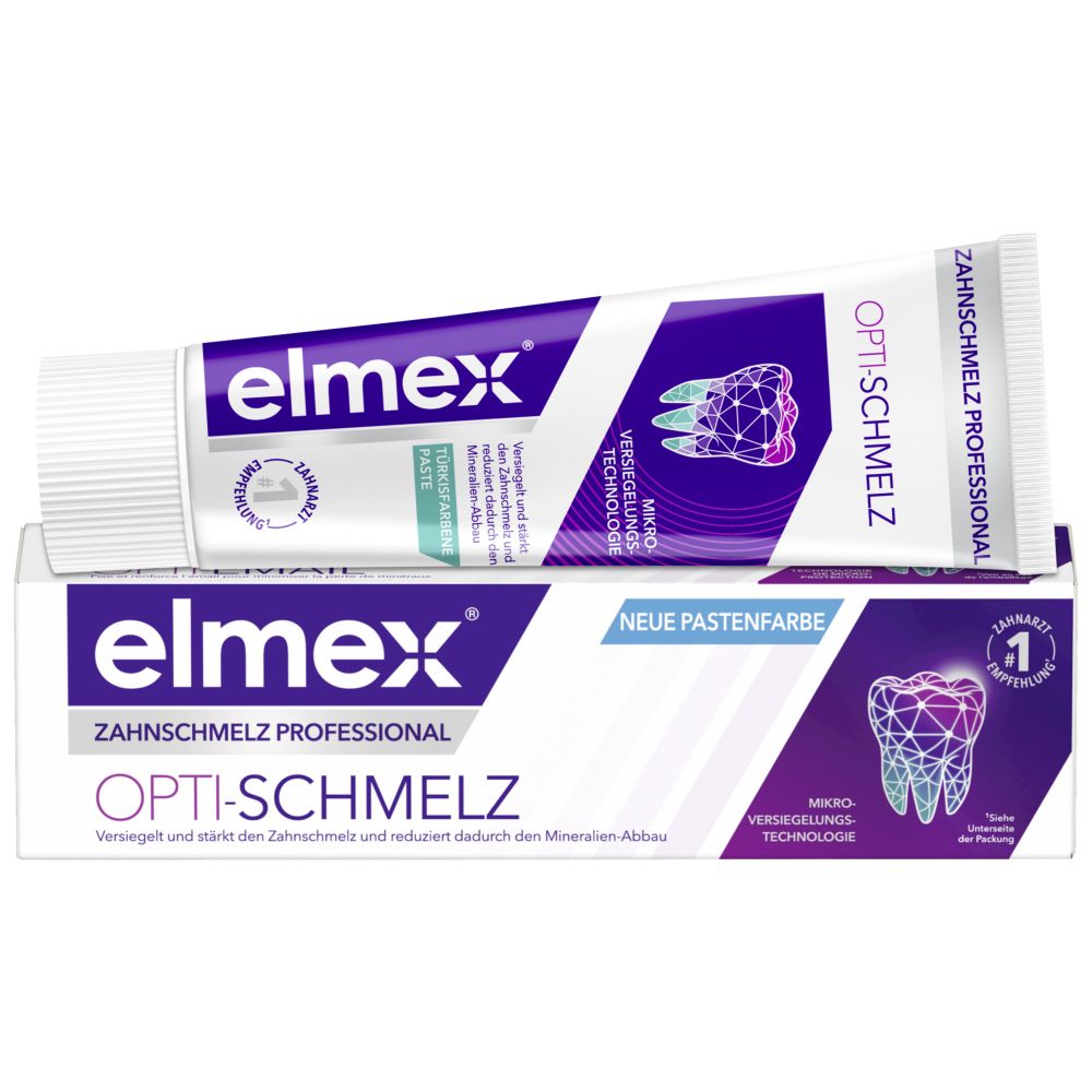 elmex PROFESSIONAL Opti-schmelz VERSIEGELUNG & STÄRKUNG Zahnpasta 75 ml Zahnpasta