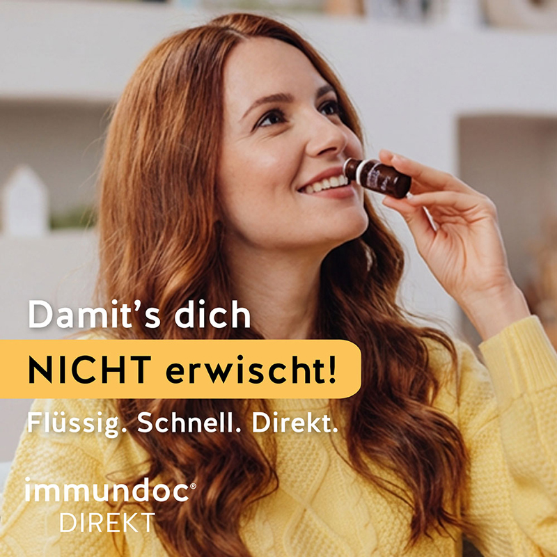 immundoc DIREKT TRINKFLÄSCHCHEN 6 St Trinkampullen