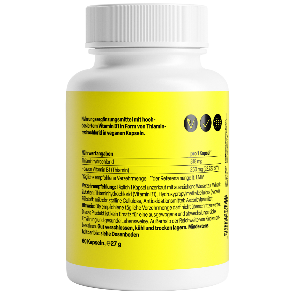 Zein PHARMA Vitamin B1 250mg 60 St Kapseln