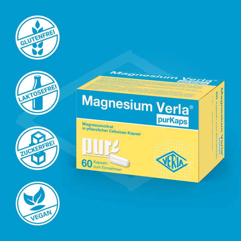 Magnesium Verla purKaps 60 St Kapseln