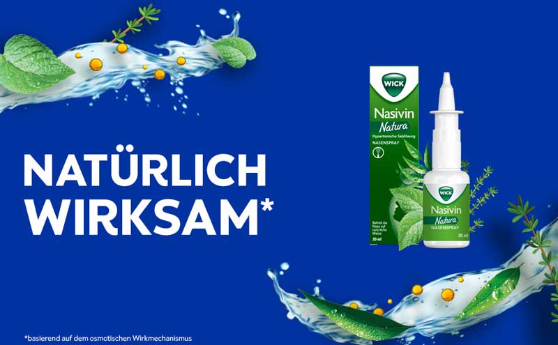 WICK Nasivin Natura NASENSPRAY 20 ml Nasenspray