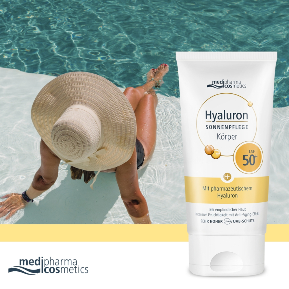 HYALURON Sonnenpflege Körper LSF 50+ 150 ml Creme
